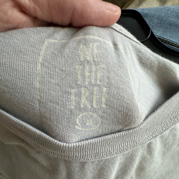 We the free Wild tee in Quiet grey - Picture 3 of 4